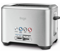 SAGE by Heston Blumenthal A Bit More 2-Slice Toaster - Silver,  Silver