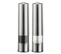 SALTER Electronic Mill Set - Stainless Steel,  Stainless Steel