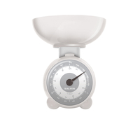 Salter Orb Mechanical Kitchen Scales - White,  White
