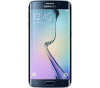 SAMSUNG Galaxy S6 edge - 128 GB,  Sapphire Black,  Black