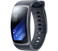 SAMSUNG Gear Fit 2 - Dark Grey,  Large,  Grey