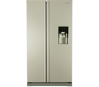 SAMSUNG RSA1RTPN American-Style Fridge Freezer - Platinum,  Silver