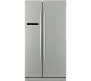 SAMSUNG RSA1SHPN American-Style Fridge Freezer - Platinum