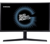 SAMSUNG C24FG73 Full HD 24" Curved QLED Monitor - Black,  Black