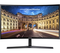 SAMSUNG C27F398 Full HD 27" Curved LED Monitor - Black,  Black
