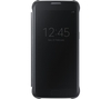SAMSUNG Clear View Galaxy S7 Cover - Black,  Black