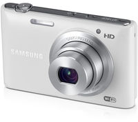 Samsung EC-ST150F Smart Compact Digital Camera - White,  White