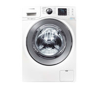Samsung ecobubble WF80F7E6U6W Washing Machine - White,  White