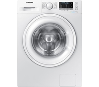 SAMSUNG ecobubble WW80J5555DW 8kg 1400 Spin Washing Machine - White,  White