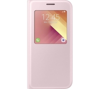 SAMSUNG Galaxy A5 Clear View Case - Pink Gold,  Pink