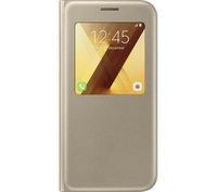 SAMSUNG Galaxy A5 S Clear View Case - Gold,  Gold