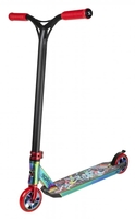 Sacrifice Flyte 115 Complete Scooter - Neochrome/Red Graffiti