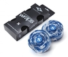 Sacrifice Sacci Bar Wraps Scooter Grips - Tie Dye Blue