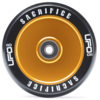 Sacrifice UFO 110mm Scooter Wheel w/Bearings - Black/Gold SECONDS
