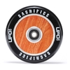 Sacrifice UFO 110mm Scooter Wheel w/Bearings - Black/Woodgrain