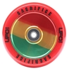 Sacrifice UFO 110mm Scooter Wheel w/Bearings - Red/Jamaica
