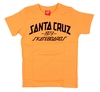 Santa Cruz Archy Kids T-Shirt - Light Orange