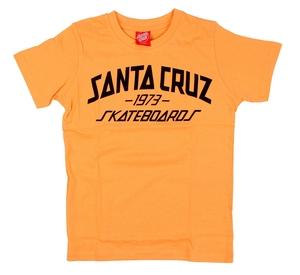 Santa Cruz Archy Kids T-Shirt - Light Orange