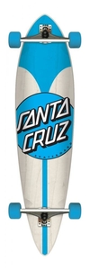 Santa Cruz Azul Dot Pintail Complete Longboard - Blue 39"