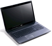 Acer Aspire 5755G Laptop,  Core i7 2630QM 2GHz,  750GB HDD,  8GB RAM,  15.6" HD LED,  DVD±RW,  GF GT540M,  Webcam,  Windows 7 Home Premium 64
