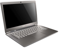 Acer Aspire S3 Ultrabook,  Intel Core i5-3317 1.7GHz,  4GB RAM,  128GB SSD,  13.3" HD LED,  NOOPT,  Intel HD,  Webcam,  Bluetooth,  Windows 7 Home Premium 64