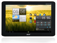 Acer Iconia A210 Tablet PC,  NVIDIA Tegra 3 1.2GHz,  1GB RAM,  16GB Flash,  10.1" Touchscreen,  2mp Front Camera,  Wifi,  Bluetooth,  White,  Android 4.0