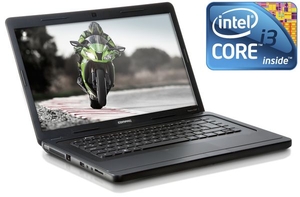 Compaq Presario CQ57-460EA Laptop,  Intel Core i3-380M 2.5GHz,  4GB RAM,  320GB HDD,  15.6" HD LED,  DVD±RW,  Intel HD,  Webcam,  Windows 7 Home Premium 64