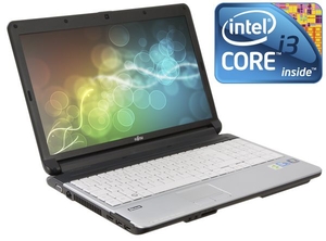 Fujitsu Lifebook A530 Laptop,  Intel Core i3-380M 2.53GHz,  2GB RAM,  320GB HDD,  15.6" HD,  DVD±RW,  Intel HD,  Webcam,  Windows 7 Professional