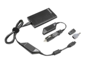 Lenovo 90W Ultraslim AC/DC Combo Power Adapter (AC / Car / Airplane) For Thinkpad