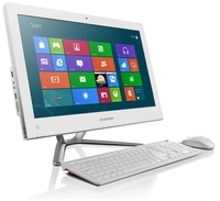 Lenovo C440 AIO Desktop,  Intel Core i3,  4GB RAM,  500GB HDD,  21.5" Touch,  DVDRW,  Intel HD,  Windows 8 64bit - white