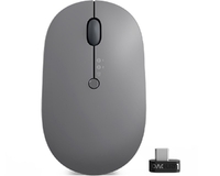 Lenovo Go Bluetooth Wireless Multi-Device All Surface Mouse,  Thunder Black