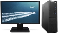 Lenovo S510 SFF Desktop + Acer V226HQLBbd 21.5 Monitor Bundle,  Intel Core i5-6400 2.7GHz,  4GB DDR4,  500GB HDD,  DVDRW,  Intel HD,  Windows 10 Pro 64bit
