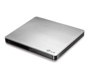LG Ultra Slim External 8x DVD Writer - Silver
