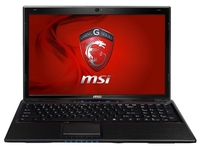 MSI GE60 Gaming Laptop,  Intel Core i7-4700MQ 2.4GHz,  8GB RAM,  750GB HDD,  128GB SSD,  15.6" TFT,  DVDRW,  NVIDIA GTX 765M,  Webcam,  Bluetooth,  Windows 8 64bit