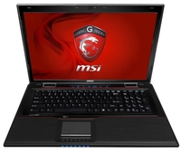MSI GE70 Gaming Laptop,  Intel Core i7-4700MQ 2.4GHz,  8GB RAM,  1TB HDD,  17.3" FHD,  DVDRW,  NVIDIA GTX765M,  Webcam,  Bluetooth,  Windows 8 64bit