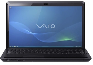 Sony Vaio F22M0E/B Laptop,  Core i7 2630QM 2GHz,  500GB HDD,  4GB RAM,  16.4" TFT,  Blu-Ray,  GF GT540M,  Webcam,  Bluetooth,  Windows 7 Home Premium 64