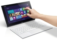 Sony Vaio Tap 11 Tablet Laptop,  Intel Pentium DC 3560Y 1.2GHz,  4GB RAM,  128GB SSD,  11" Touch,  NO DVD,  Intel HD,  Webcam,  Bluetooth,  Windows 8 64bit