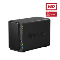 Synology DS213+ 2TB (WD Red HDD) 2 Bay Desktop NAS