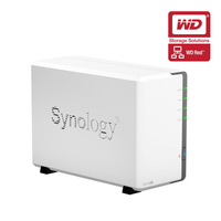 Synology DS213AIR 4TB (2 x 2TB WD Red HDD) 2 Bay Desktop NAS