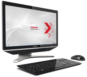 Toshiba Qosmio DX730-10U AIO Desktop,  Intel Core i5-2450M 2.5GHz,  6GB RAM,  2TB HDD,  23" FHD Touch,  Blu-Ray,  Intel HD,  Webcam,  Bluetooth,  Windows 7 Home Premium 64