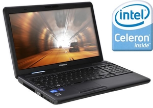 Toshiba Satellite Pro C660-2DJ Laptop,  Intel Celeron Dual Core B800 1.5GHz,  4GB RAM,  500GB HDD,  15.6" HD,  DVDRW,  HD 3000,  Webcam,  Bluetooth,  Windows 7 Home Premium 64-bit