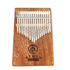 GECKO K17GY 17 Keys Kalimbas Finger Thumb Piano Wooden Keyboard Percussion Musical Instrument Gift