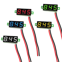 Geekcreit® 0.28 Inch 2.5V-30V Mini Digital Volt Meter Voltage Tester Two Line Voltmeter