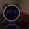 Geekcreit® DIY DS1302 Light Control Rotation LED Electronic Clock Kit Music Alarm Clock With Housing Description Downloa