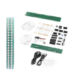 Geekcreit FED-201 Sound Control Level Light Kit Audio Light Level Indicator Spectrum Light DIY Kit