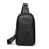 Genuine Leather Business Chest Bag