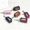 Genuine Leather Car Key Case for Men Women