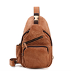 Genuine Leather Casual Multi-function Chest Bag Retro Bag