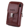 Genuine Leather Hip Belt Clip Phone Pouch