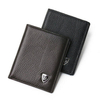 Genuine Leather New Mens WalletSmall ID Card Holder Bifold Cowhide Slim Purse